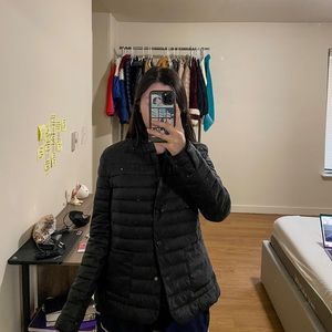 MASSIMO DUTTI -  Women's Short Black Jacket